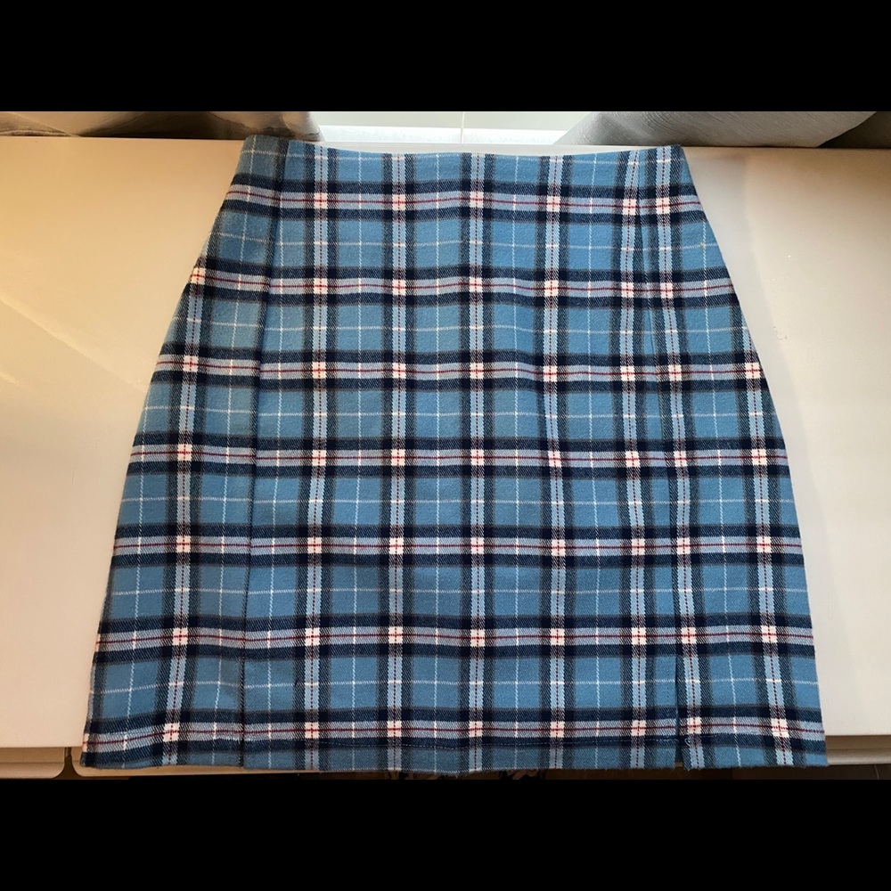 blue brandy melville skirt